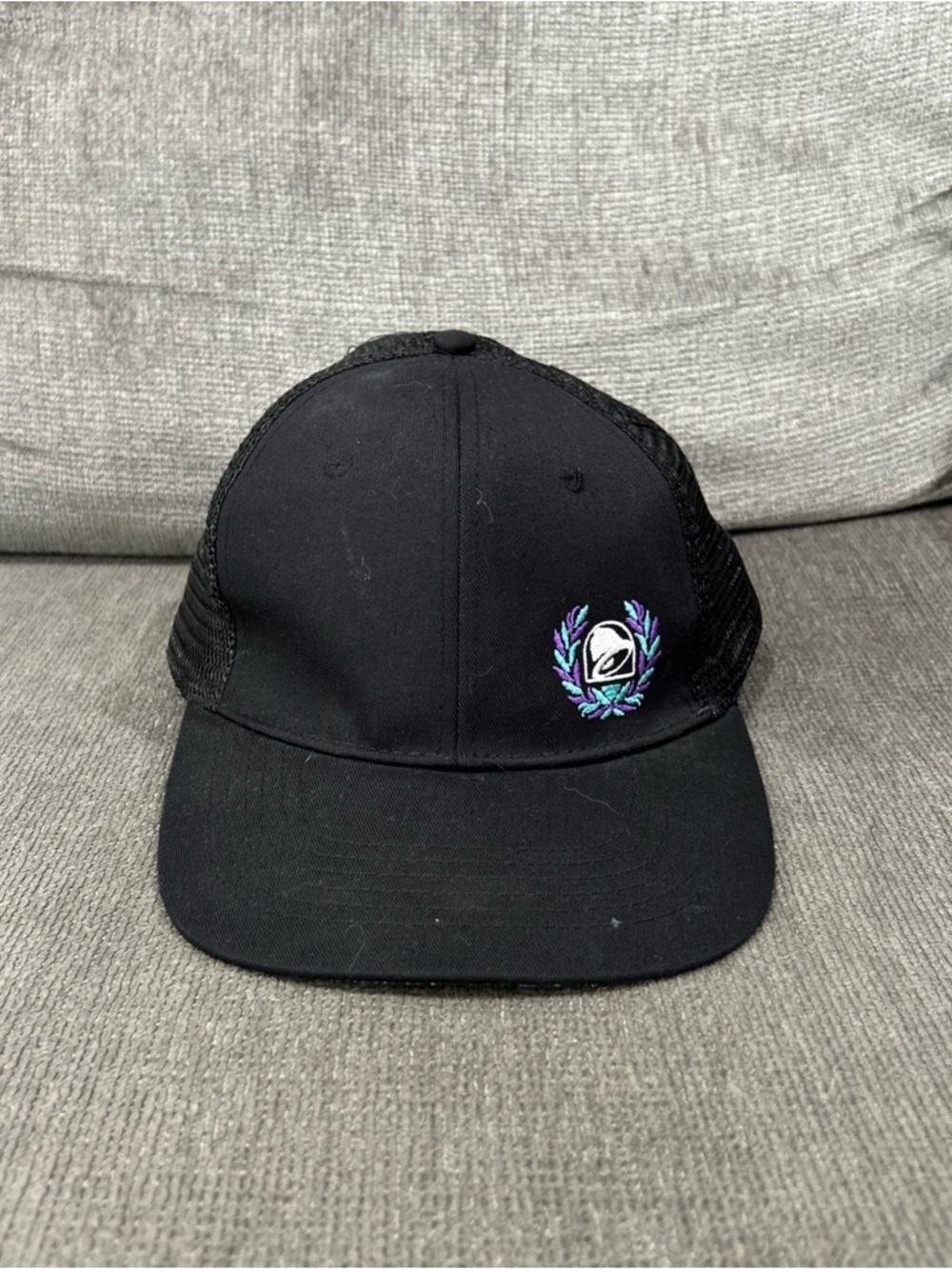 Taco Bell Trucker Hat Baseball Cap Adjustable Black